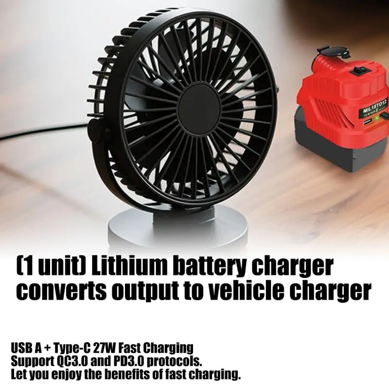652F Car Converter for Easy Installation for Travel Use Safety Features