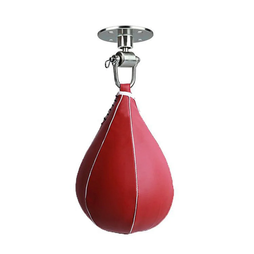 Boxing Punch Bag Speed Ball Swivel Mount Ceiling Hook For Workout Gym Silver Durable