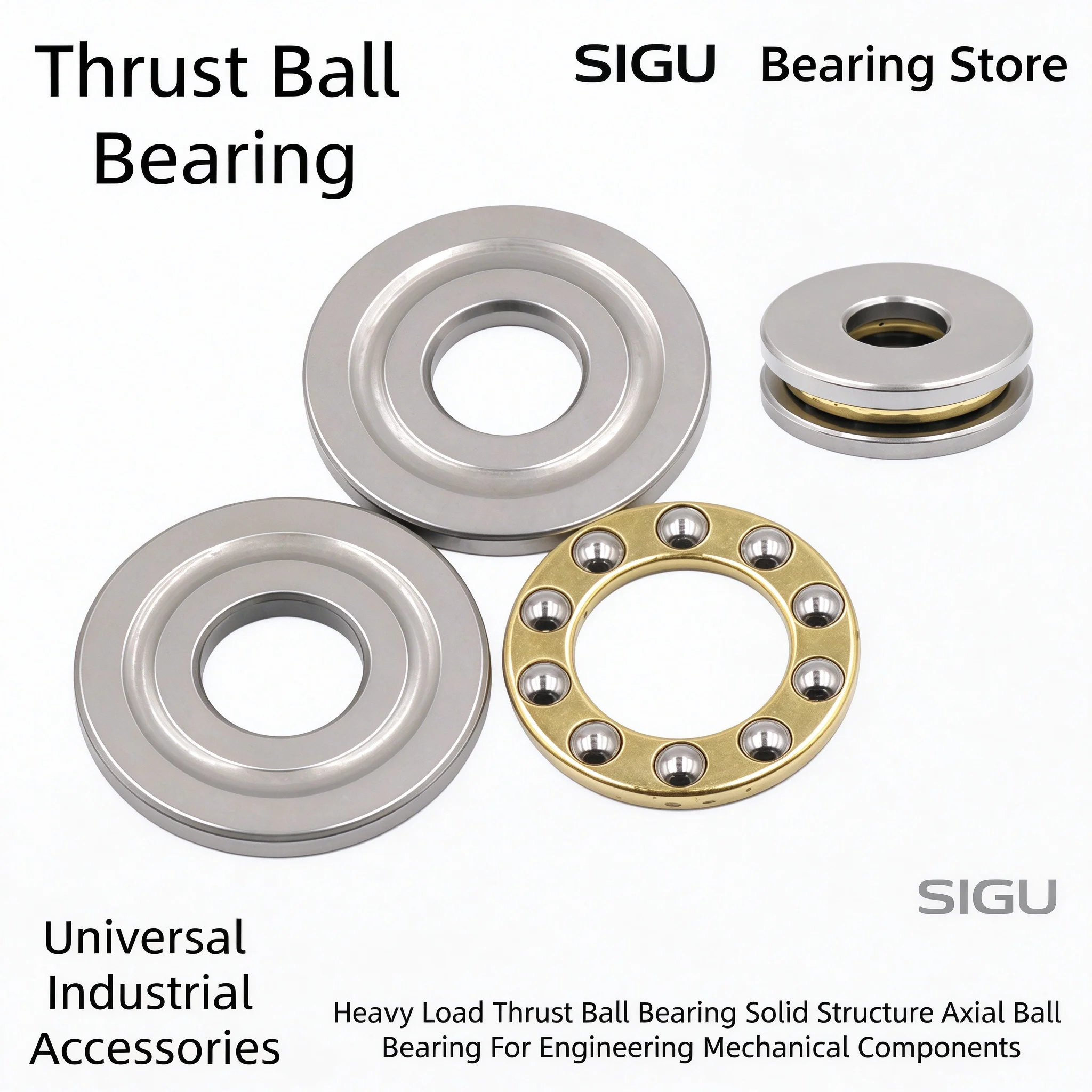 Japan Imported Flat Thrust Roller Bearing 81132 81134 81136 81138 81140 81144 M TN Universal Industrial Accessories