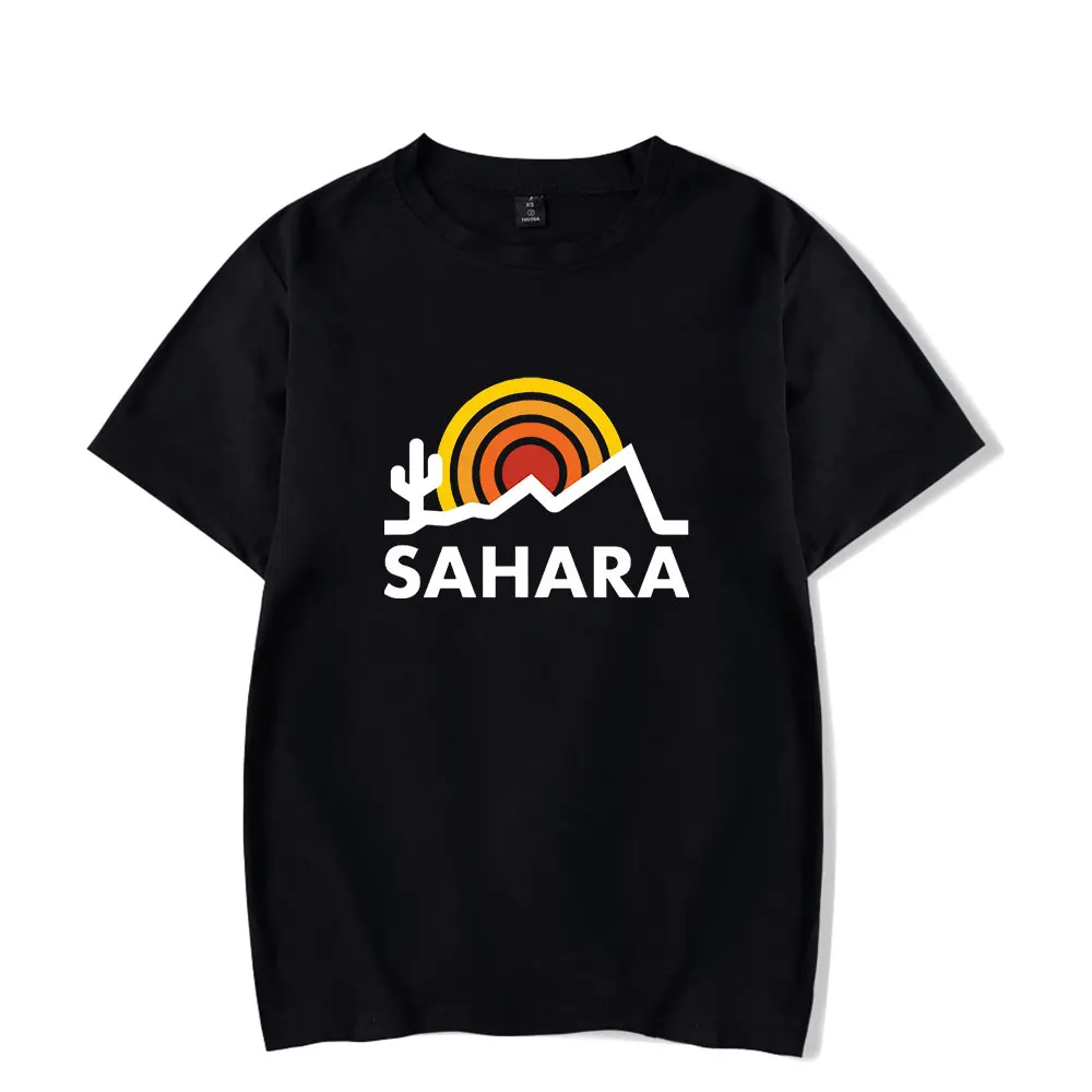 Grian Sahara Sunset Short Sleeve Tee Women Men Crewneck Fashion T-shirt