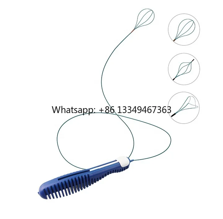 High Quality Urology Nitinol Stone Retrieval Basket Medical Four Wires No Tip