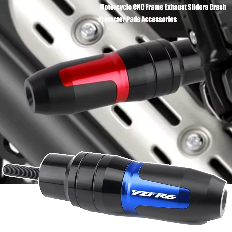 

For YAMAHA YZF-R6/R3/R25 YZFR6 YZFR3 YZFR25 YZF R3 R6 R25 Motorcycle CNC Frame Exhaust Sliders Crash Protector Pads Accessories