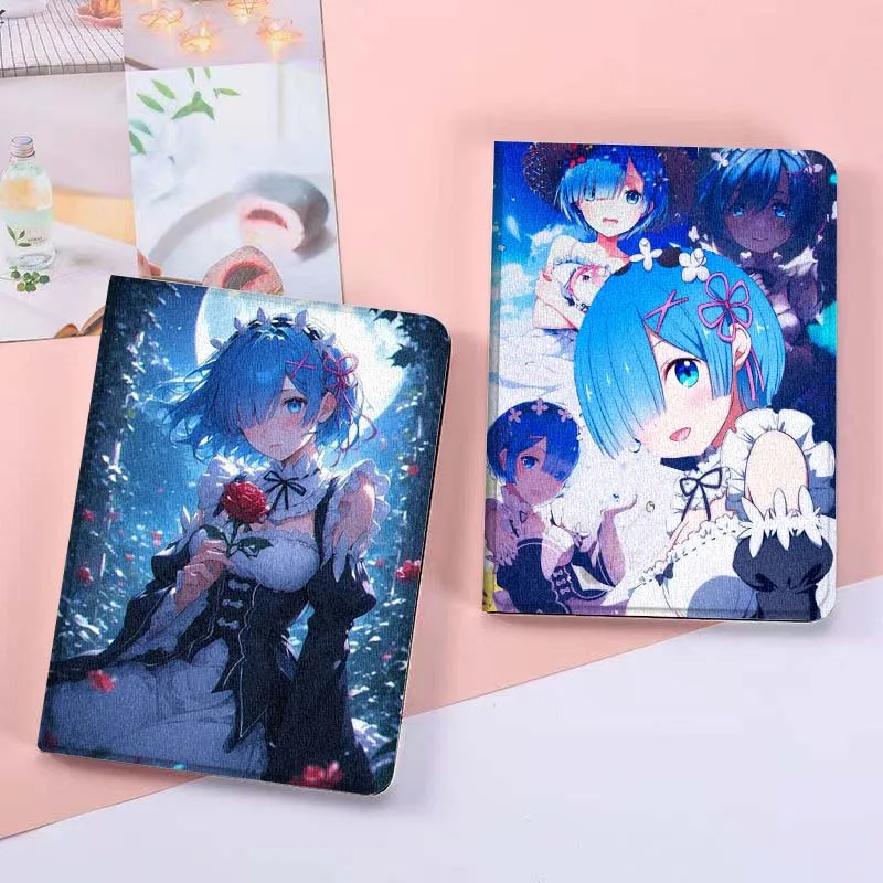 كارتون إعادة صفر أنيمي لباد برو اير ميني 1 2 3 4 5 6 7 7 8th 9th 10th 11th 10.2 9.7 10.5 10.9 11 12.9 حافظة كمبيوتر لوحي #2