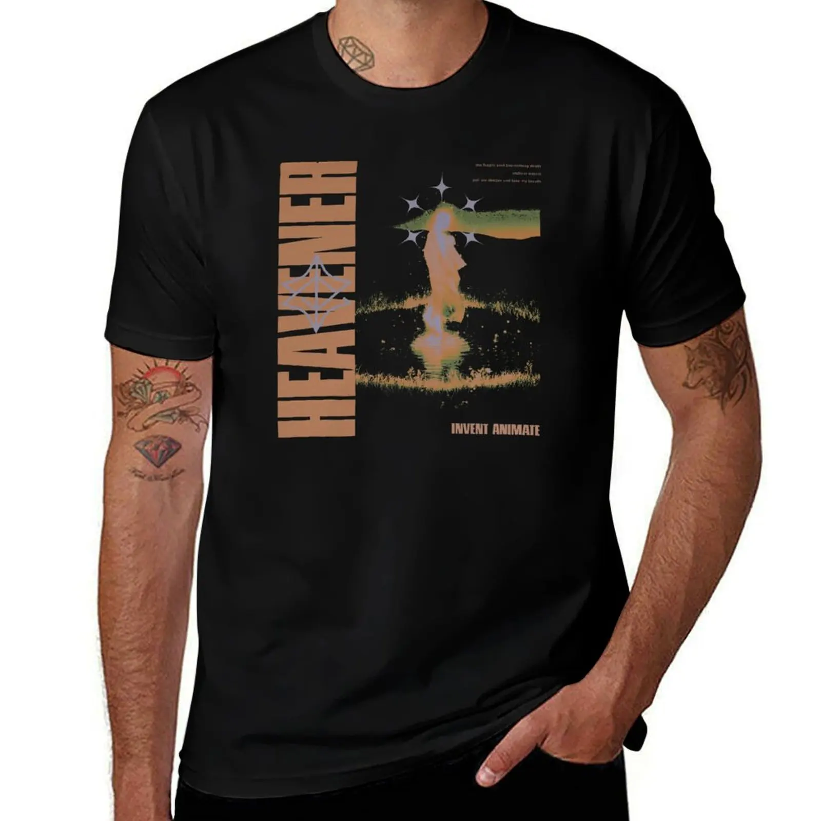 Invent Animate T-Shirt t shirt men 100% cotton luxury brand t shirt man luxury t shirts for man cotton T-shirt