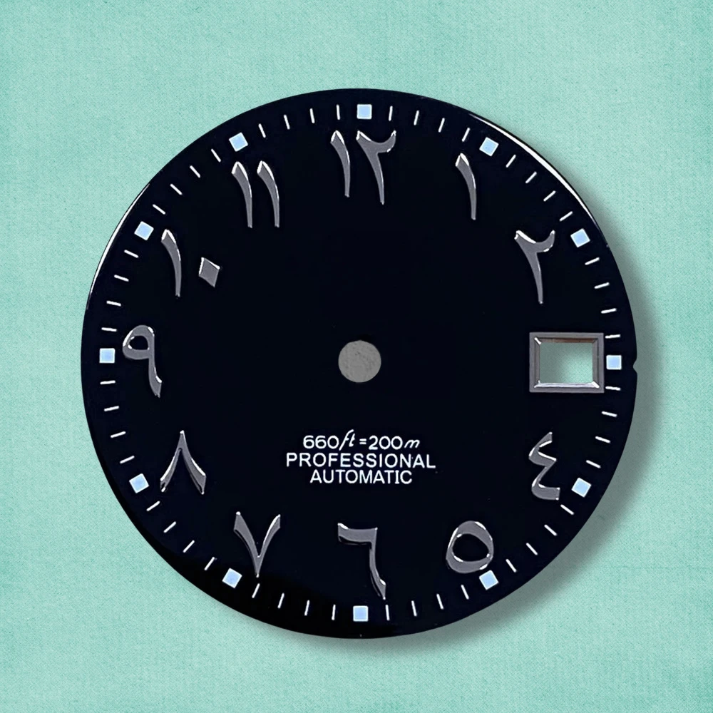 جودة عالية 28.5 مللي متر S الطلب NH35 الهاتفي الشمس نمط الحروف العربية الطلب مناسبة لحركات NH35 NH36 NH35 اكسسوارات #2