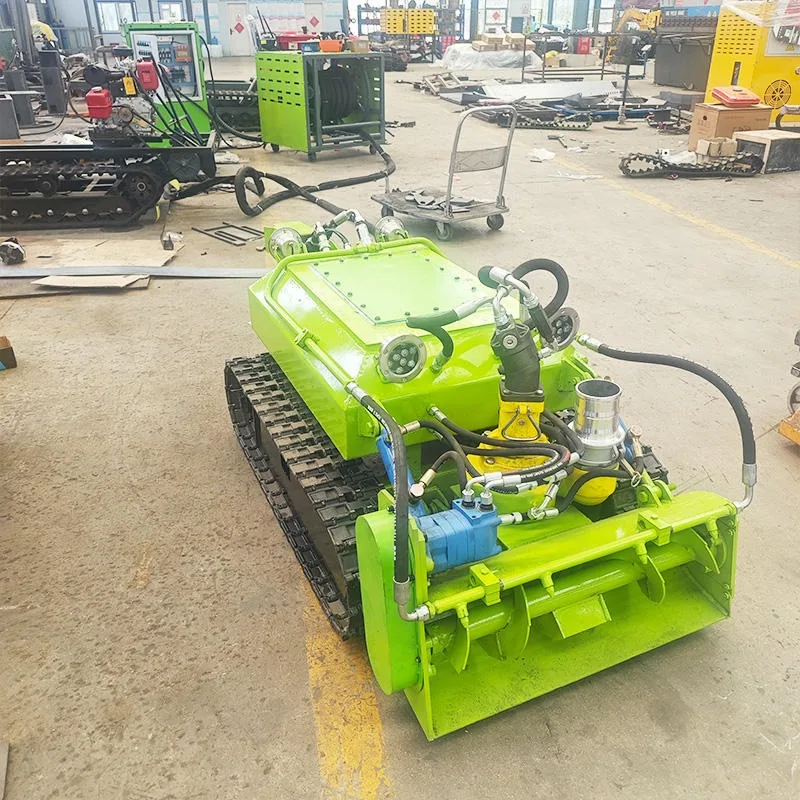 Self-propelled Remote Tracked Underwater Dredging Robot FOB Customizable Flood Drainage River Pipeline Sludge Cleaning Machine