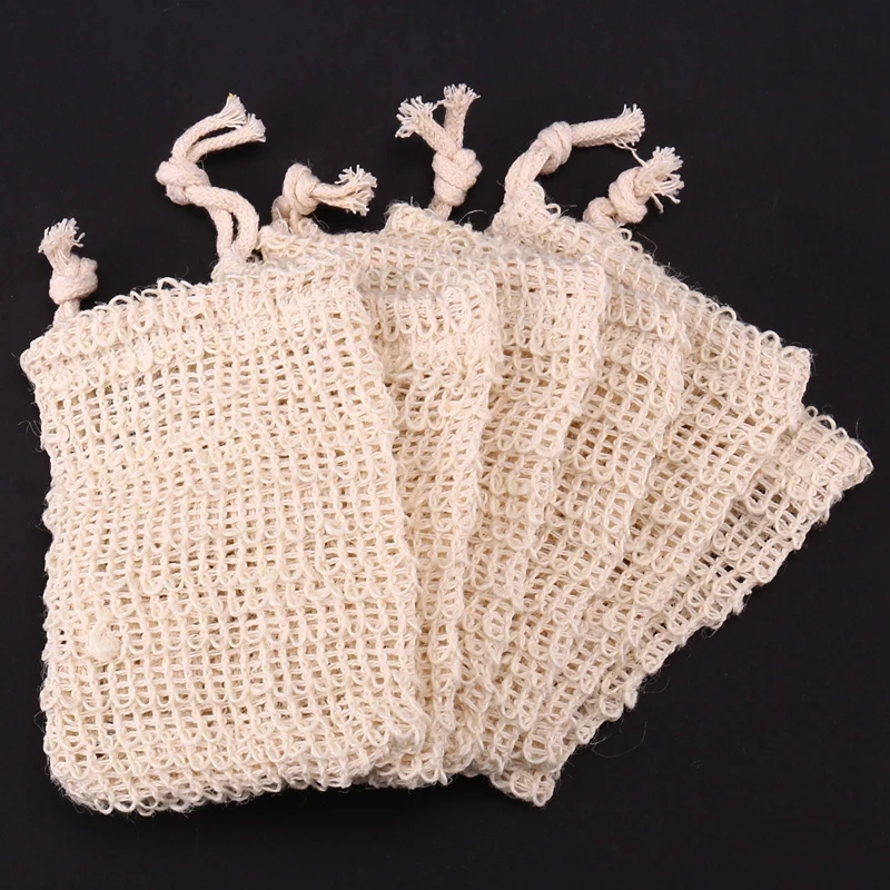 15 Packungen Seife zum Peeling von natürlichem Flachs seifen beutel