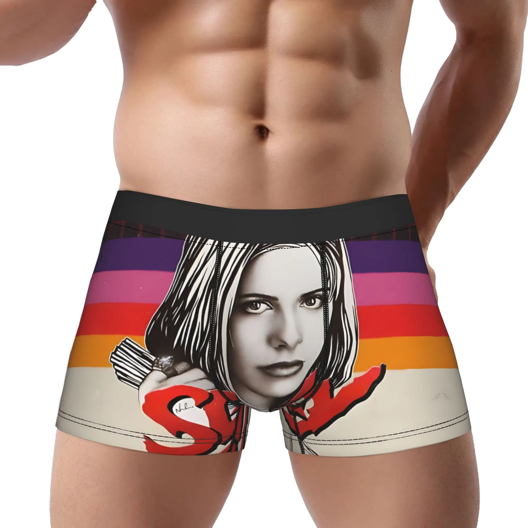 

adults 18 plus boxers SLAY Underpants Breathbale Panties Men's Underwear Ventilate Shorts Boxer Briefs