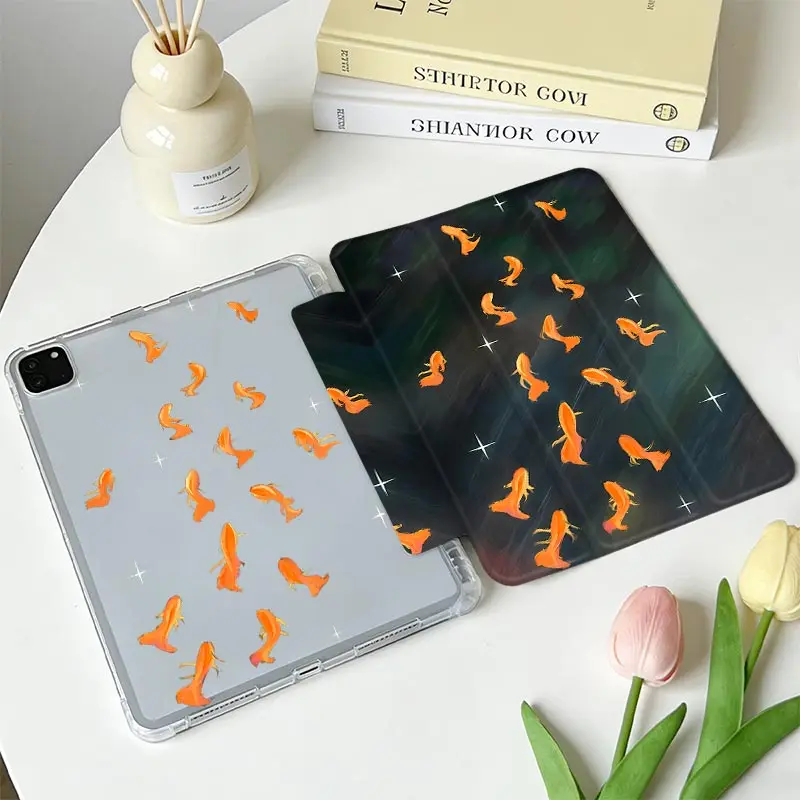Multi‑Angle Stand Tri‑Fold TPU Soft Shell For Xiaomi Pad 5/5Pro 6/6Pro 11 inch Redmi Pad SE 11 Xiaomi Pad 7/7Pro 8/8Pro 11.2