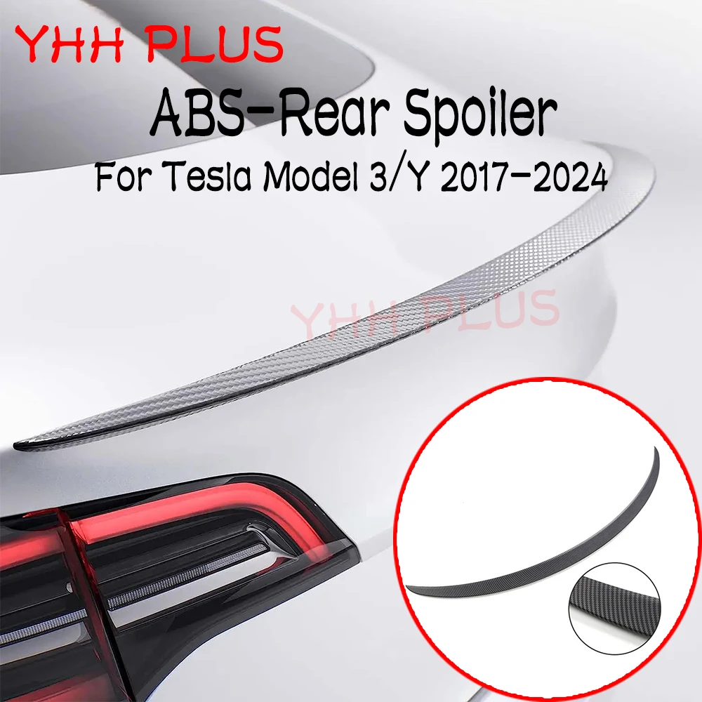 Spoiler Newest Model3 Highland 2024 Accessories Rear Spoilers Wings for Tesla Model Y Car Accessories 2017-2024 High-performance