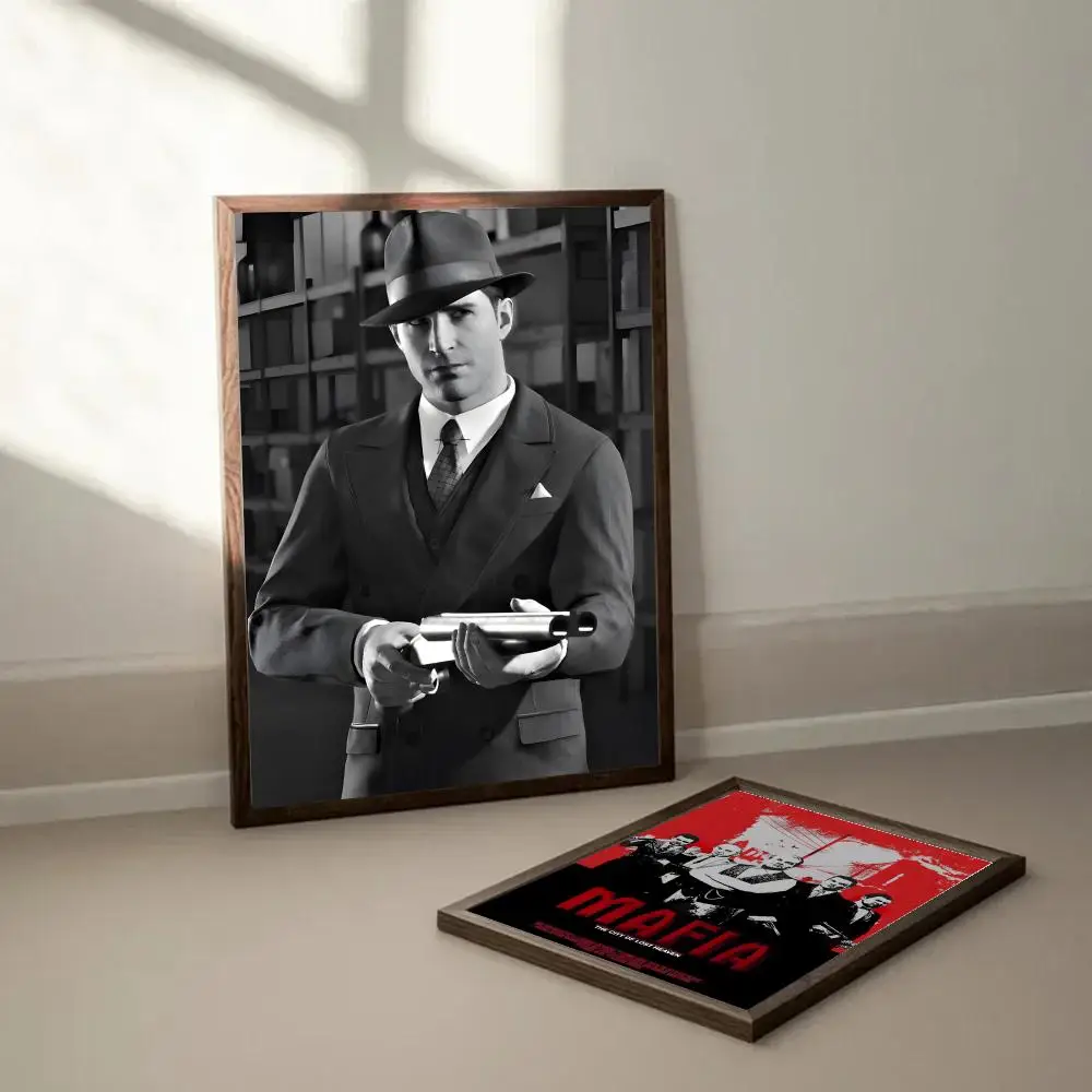 M-Mafia لعبة نهائية العصابات ملصق فني ملصق الفيلم جدارية الأسرة غرفة الأطفال جدار الديكور طباعة هدية #5