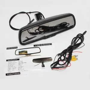 Car rearview mirror monitor with special support, TFT LCD, VW, Audi, Ford, Toyota, Nissan, Mazda, Hyundai, Kia, Honda, 4.3 8 Main Sales Ford Panel Display - №2