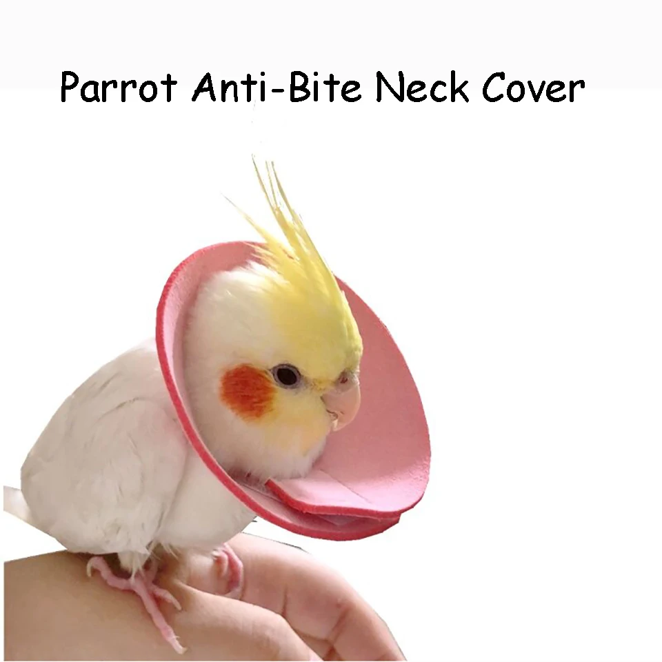 

Parrot Anti-biting Neck Ring Bird With Pecking Hair Biting Hair Injury Protection Neck Sleeve Tiger Skin Scarf