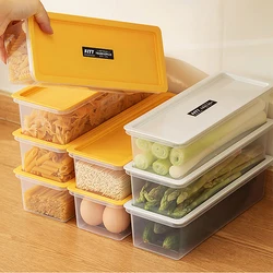 Kitchen Noodle Spaghetti Container Household Cereal Preservation Storage Box With Cover Spaghetti Box Kitchen Food Container