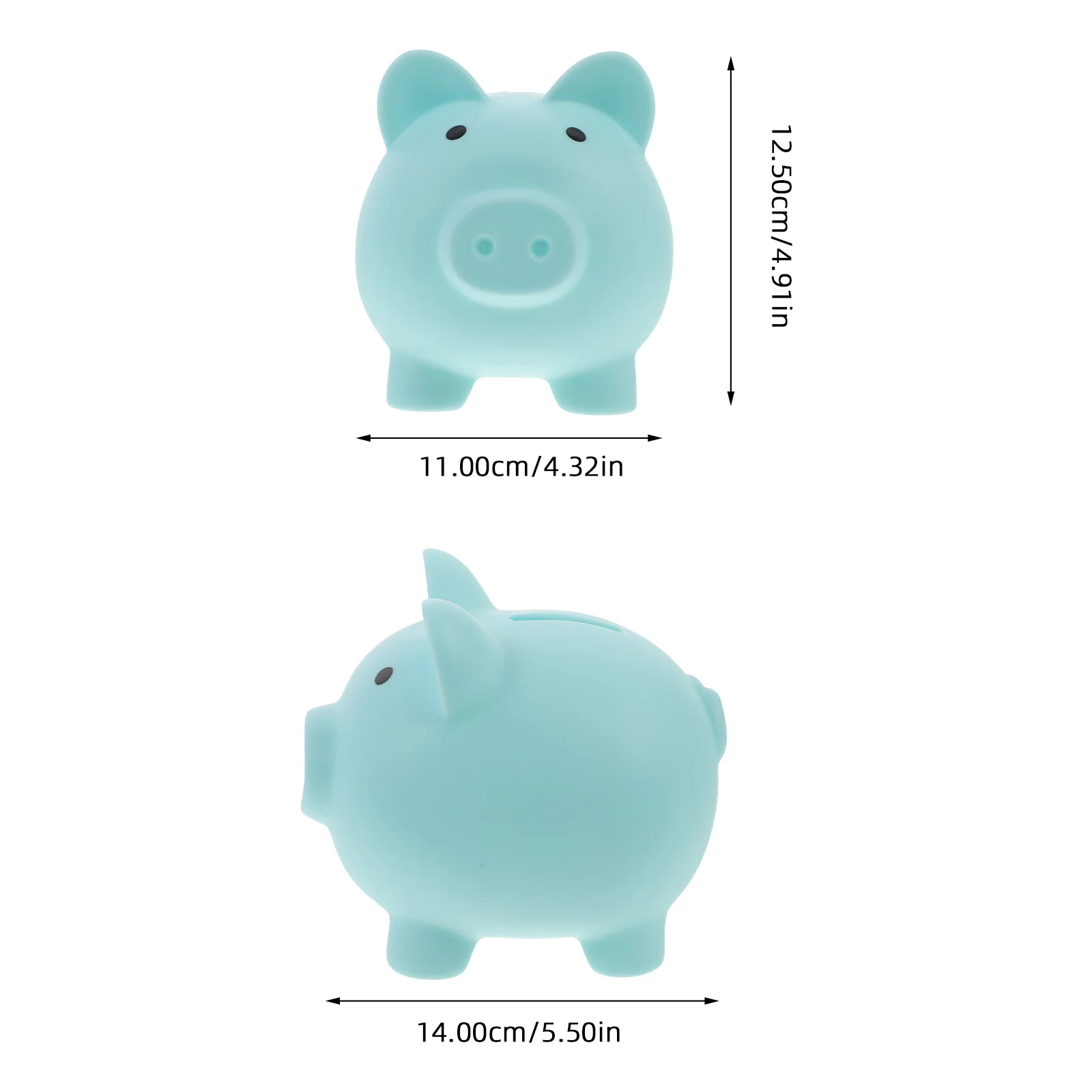 Tirelire mignonne en forme de cochon, Pot d'argent de bureau, joli Pot d'épargne décoratif pour enfants, garçons et filles, cadeau d'anniversaire