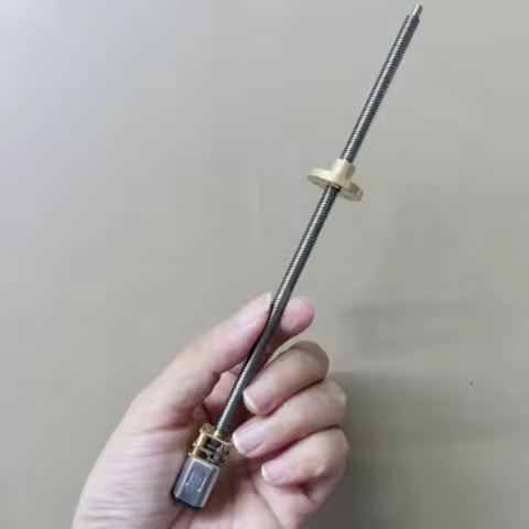 Electric Motors Thread Reduction Motor T5 x 160mm N20 DC Gear Motor With Flange