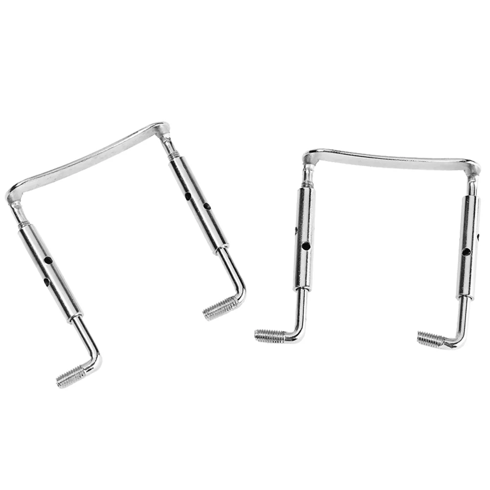 

2 Pcs Violin Chin Rest Screws DIY Helpers Chinrest Tool Accessories Helping Tools Metal