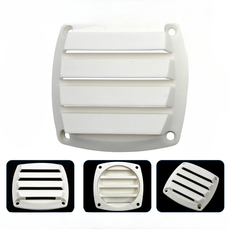 Exhaust outlet outer wall in and out trend plastic heat dissipation conduction breathable shutters RV accessories