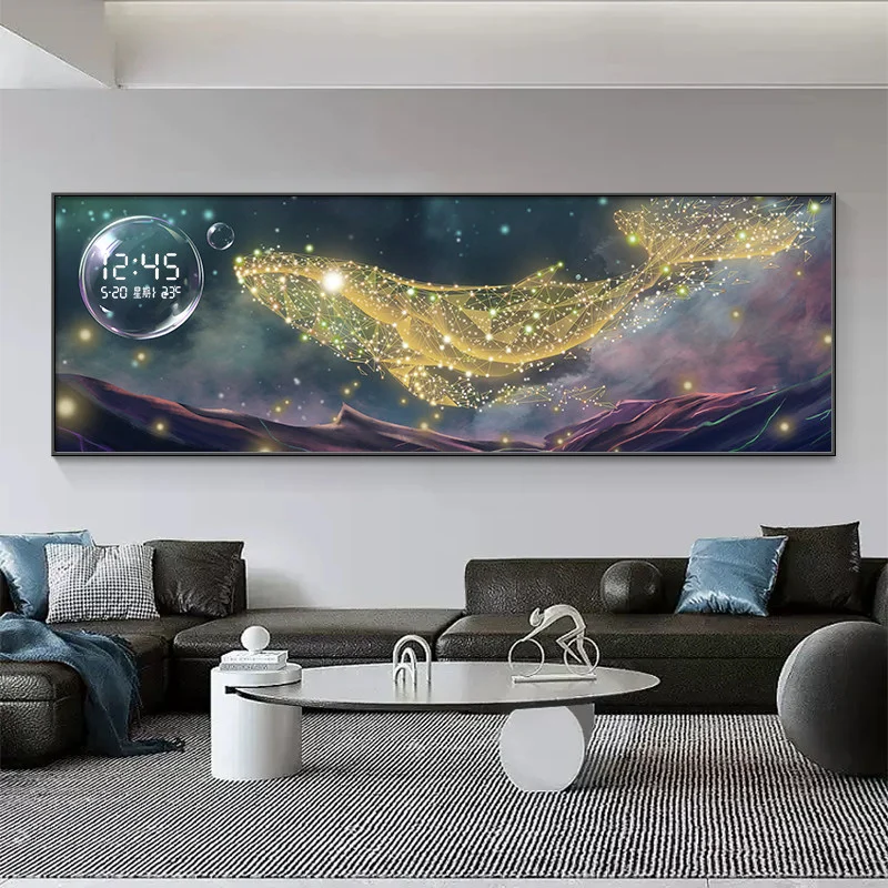 Electronic Original Wall Watch Clock Quality Smart Modern Classic Wall Clock Digital Bedroom Reloj De Pared Living Room Decor