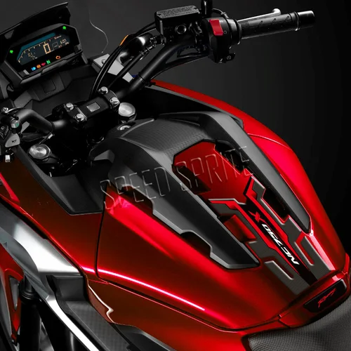 Imagen 2 del producto Pegatinas protectoras 3D para tanque de combustible de motocicleta, calcomanías 3M, accesorios, Kit de cubierta de Gas y aceite para HONDA NC750X 2014 2015 2016 2019