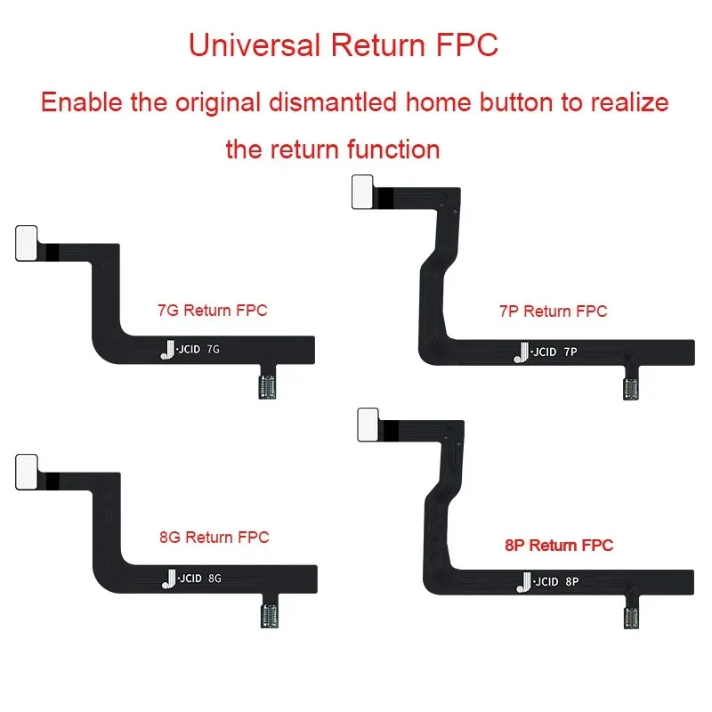 Universal Fingerprint FPC Flex Cable For iPhone 7 7P 8 8P Home Button Touch ID Repair Extend Test Ribbon