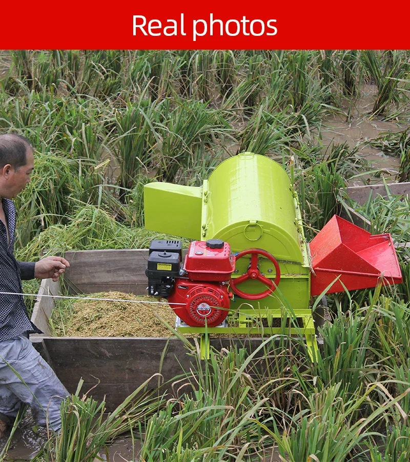 Фермерская оптовая продажа, молотилка для риса, мини-молотарь для риса, молотилка для риса, машина для сбора риса
