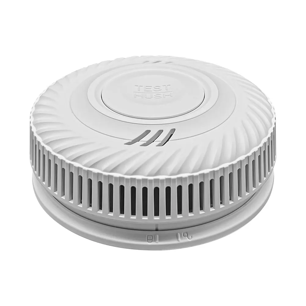 Detector de monóxido de carbono 2400mAh com luz de som aviso alarme de incêndio bateria de 10 anos detector de incêndio de backup para casa hotel