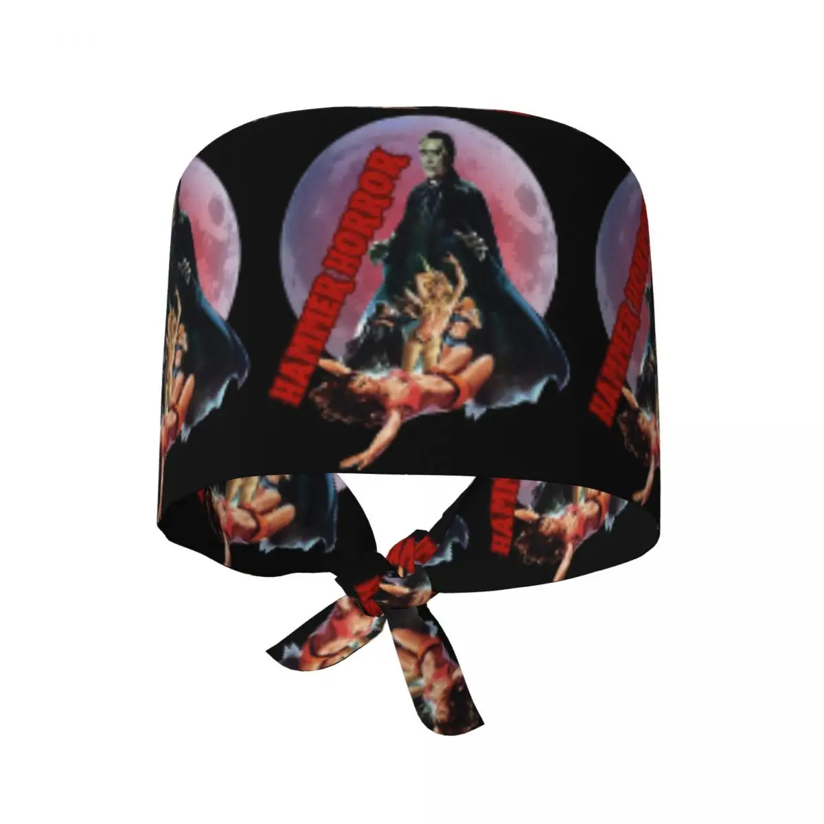 Hammer Horror Scrub Hat Doctor Working Surgical Cap Men Women Adjustable Nursing Caps for Dentist