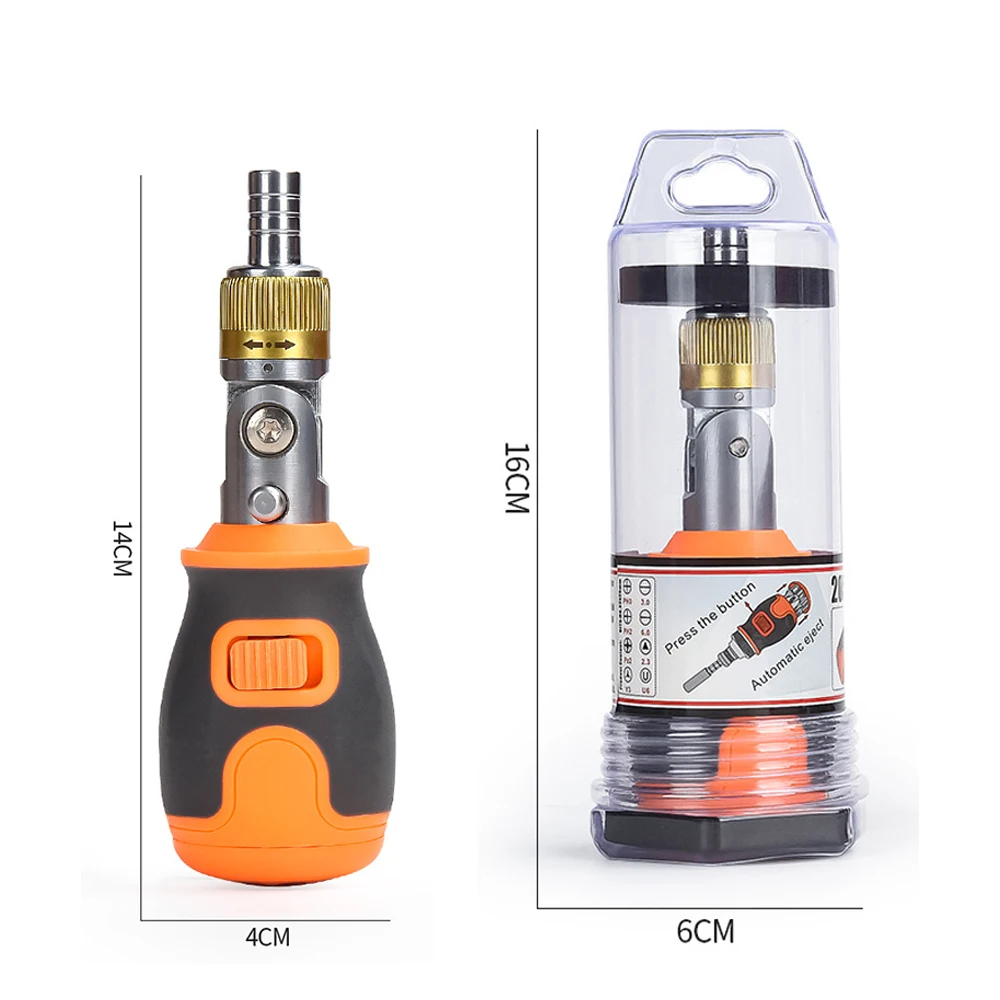 8 in 1 Portable Multi-function S2 Batch Head Two-way Ratchet Adjustable Angle Screwdriver Screwdriver Maintenance Kit