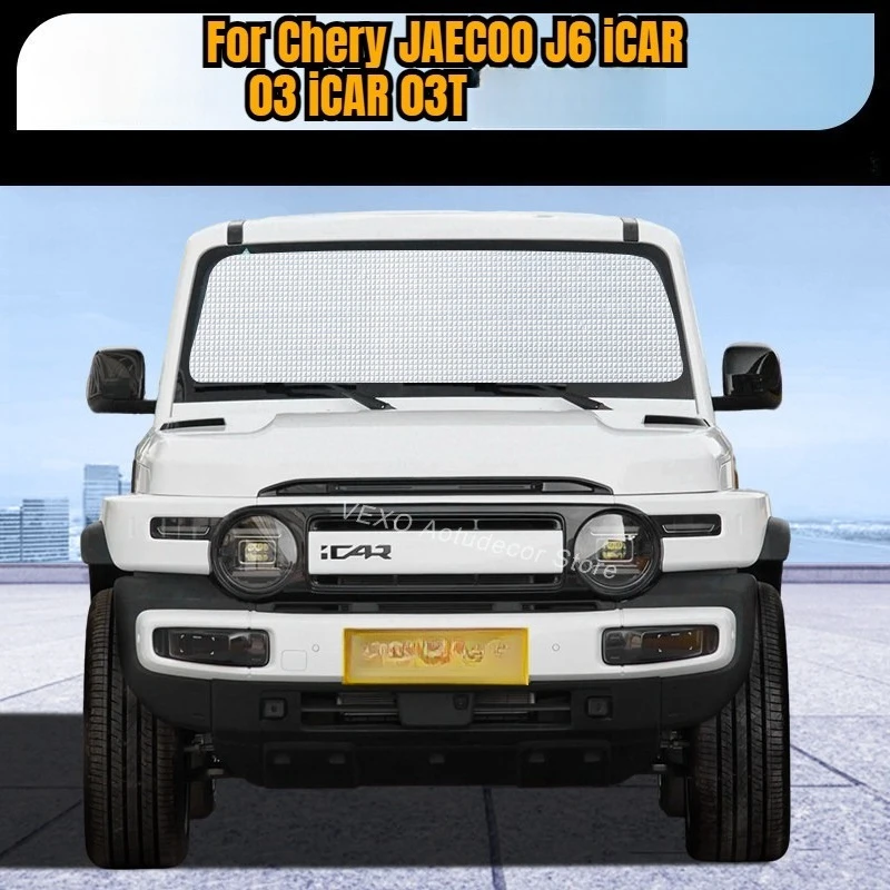 

Солнцезащитный экран для автомобиля iCar iCAUR 03 03T Jaecoo J6, защита от УФ-излучения, теплоизоляция, защита от солнца для переднего и заднего стекол