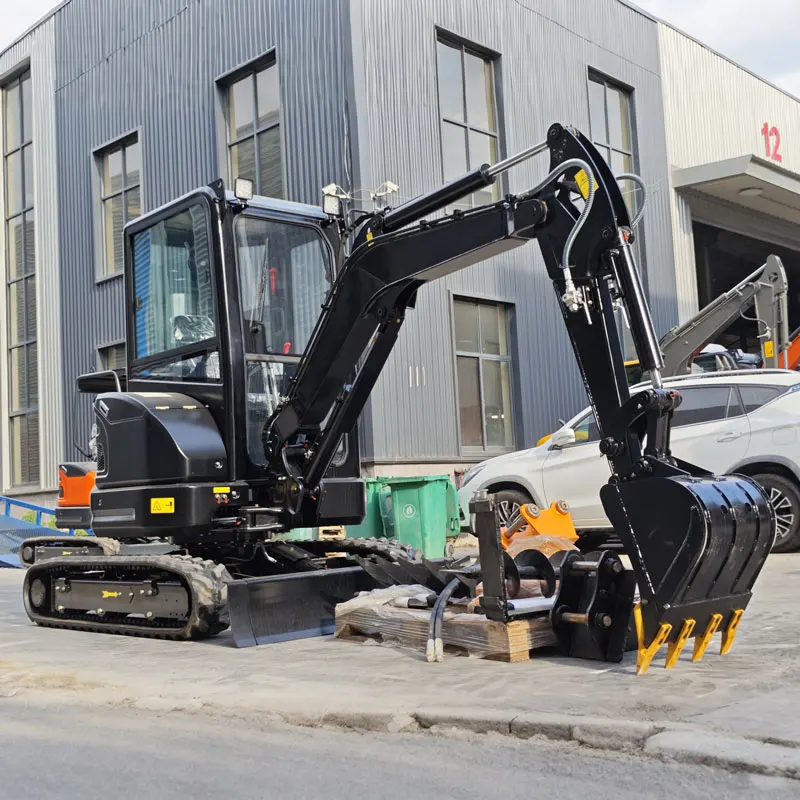 

free shipping 2.7 ton kubota Digger bagger mini excavator 2.7 ton full hydraulic mini excavator 2.5 ton 2.7 ton with customized