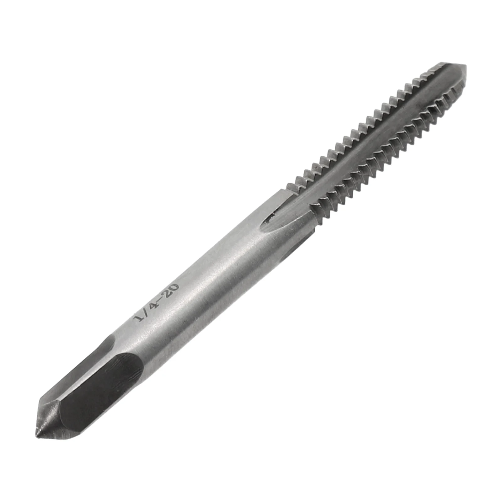 1pc 1/4-20 UNC-2B Spiral Flute Tap HSS Grade 70mm Long for Efficient Chip Removal in High Volume Threading Applications