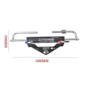 AP03 Hydraulic Outboard Steering System Kit 150HP 2x24ft Hose 6.9mpa/1000psi for Single-Engine Boats