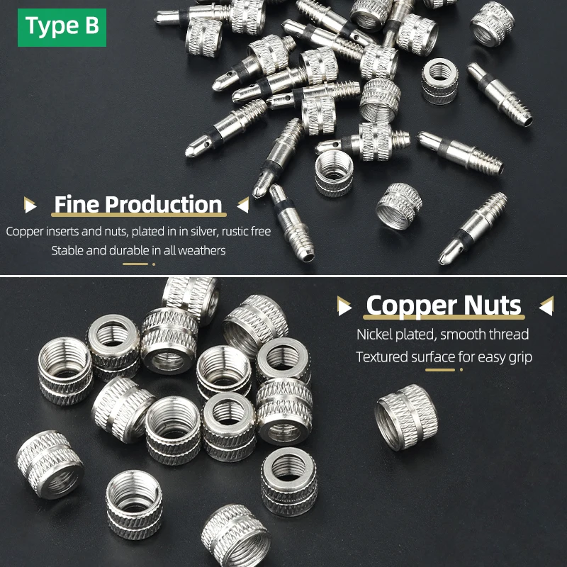 DV Nozzles for Dunlop Blitz Woods Valve Rubber Hose Core or EP2 Hose Free Plugs Bicycle Tire Tube British German Style Ventil view 3