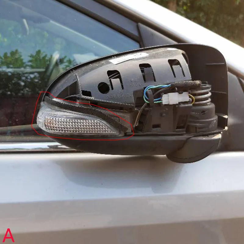 Accessori per Toyota CHR 2016 ~ 2021 specchietto retrovisore indicatore di direzione specchietto retrovisore striscia lampada riflettore luce di