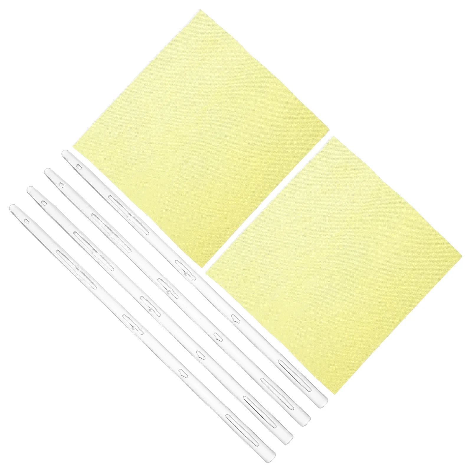 

2 set Physics Experiment Equipment Electrostatic Experiment Glass Stick Silk Cloth Lightweight Portable School Teaching Supply