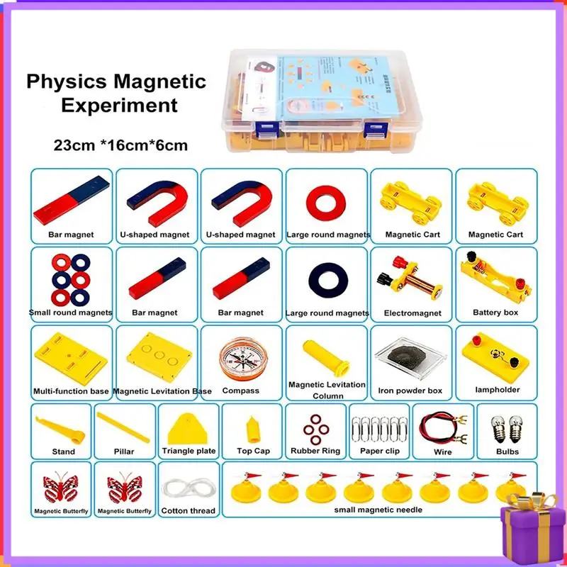 Advanced Large Science Magnet Kit Physics Magnet Kit For Kids Educational For School Students 1 SET