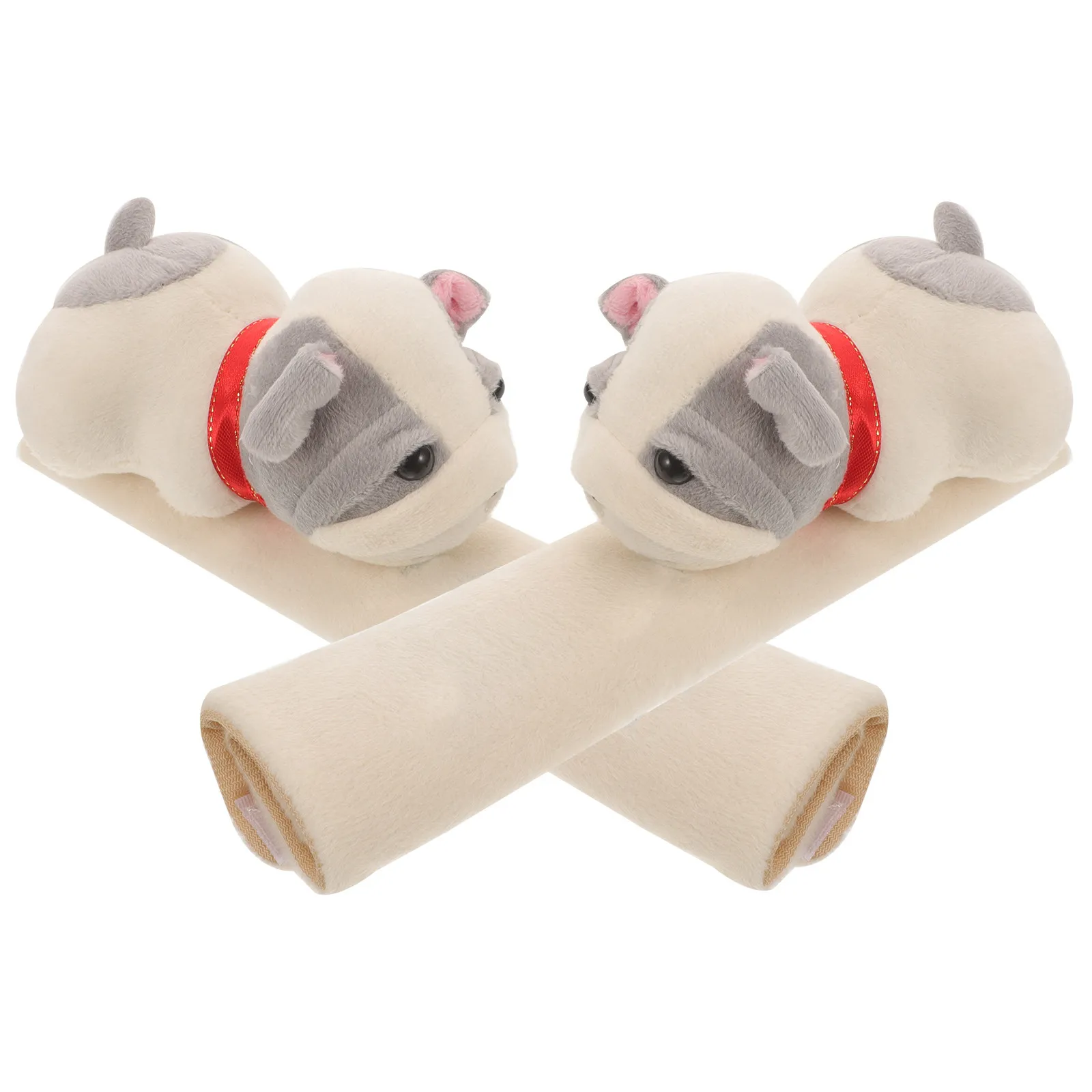 2Pcs Safety Belt Covers Cushion Comfortable PP Cotton Shoulder Pad Auto Seats Strap Pads Seat Accessories