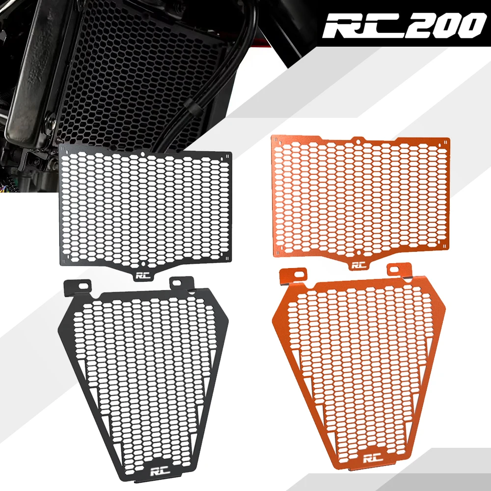 For RC 125 200 390 RC125 RC200 RC390 2022 2023 2024 2025 Radiator Grille Cylinder Head Guard Engine Guard Downpipe Grille Cover