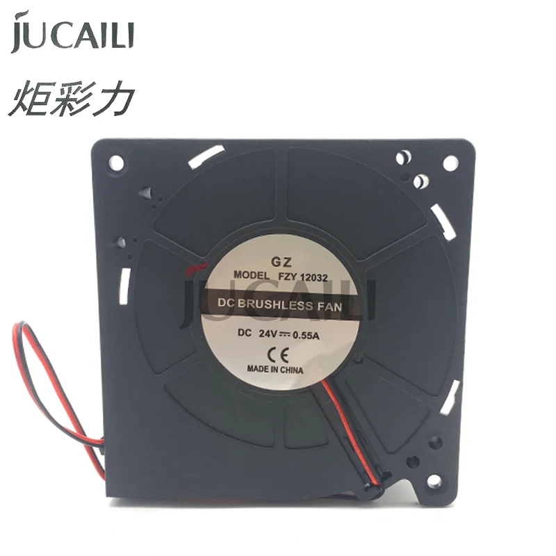 JCL 120x120x32mm 24V 0.55A DC Sucking Fan Cooling Suction Fan for Large Format Inkjet Printer Blower