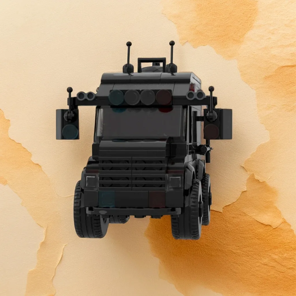 

261 шт. тактический грузовик аварийного реагирования на заказ MOC Creation строительные блоки игрушки игрушка в подарок