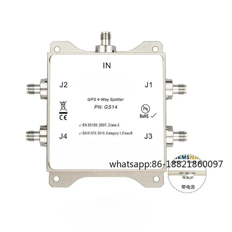 

GPS/BeiDou 1--4-полосный разветвитель мощности — полнодиапазонный делитель сигналов с высокой изоляцией GS14