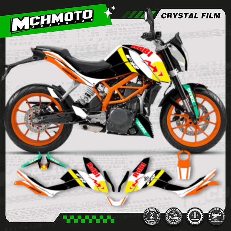 

MCHMFG New Style Motorcycle Graphics Decals Stickers Kits For KTM Duke 125 200 390 2011 2012 2013 2014 2015 2016