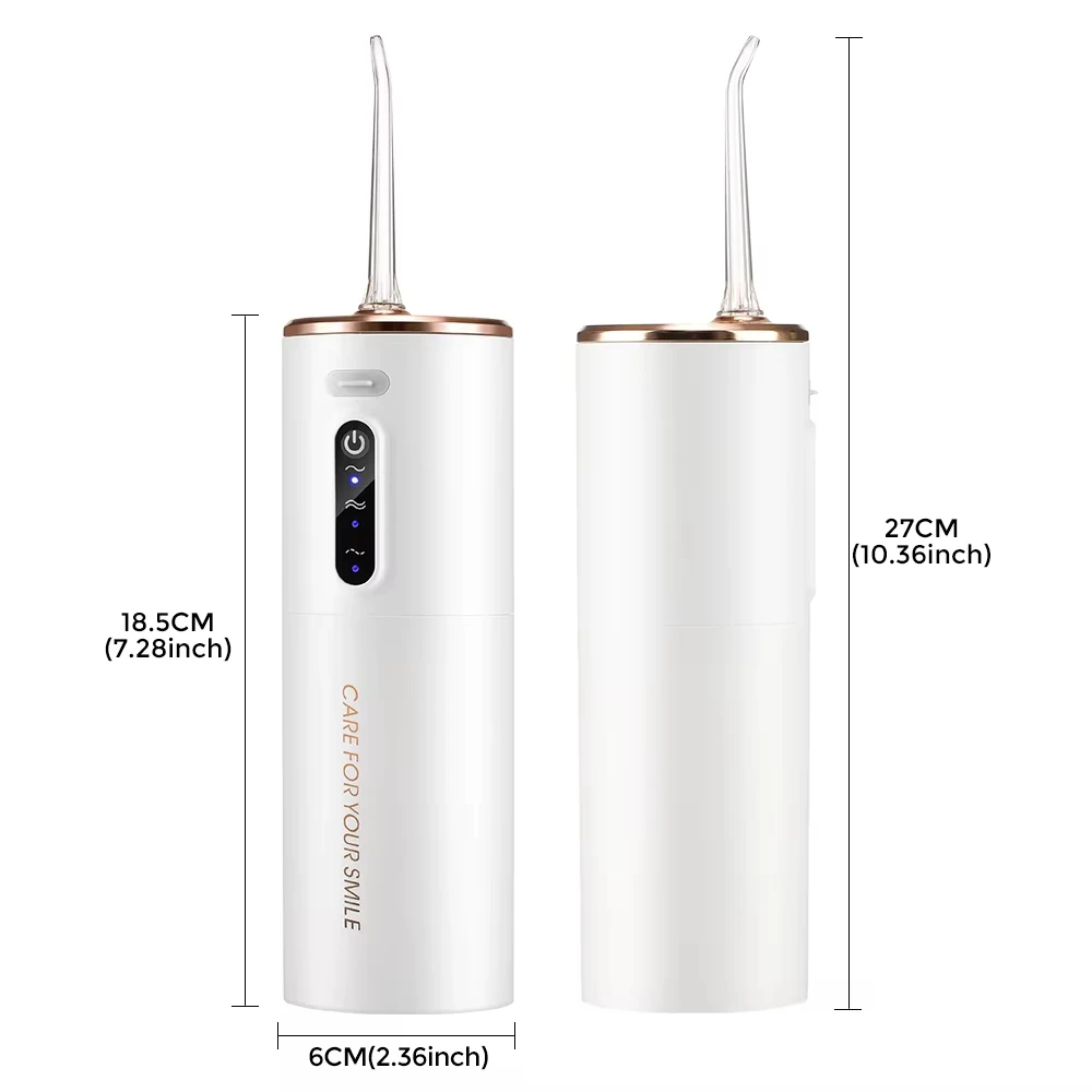 

STLF New travel oral care Waterproof Teeth Cleaner 3 modes USB Rechargeable Electric Water Flosser Portable Oral Irrigato