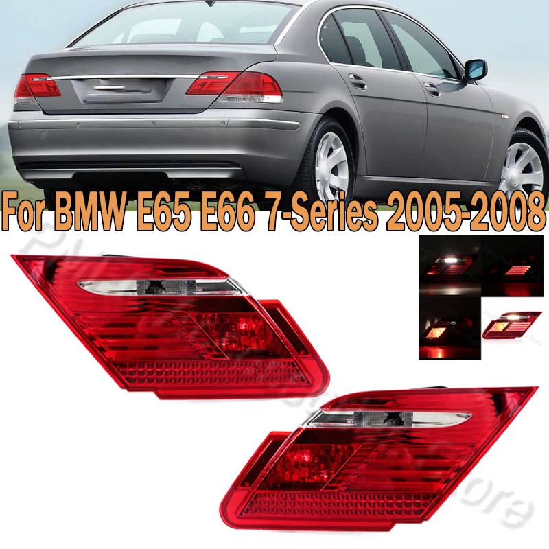 

Car Inner LED Taillight Rear Turn Signal Brake Lamp Taillamp Assembly For BMW E65 E66 7-Series 2005-2008 63216938517 63216938518