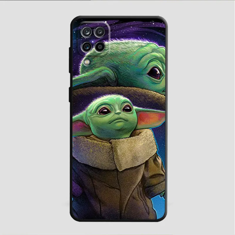 Cartoon Baby Yoda Phone Case For Samsung A52 A53 A54 A50 A71 A72 A73 A33 A34 A50 A50s A13 A14 A21s A23 A24 A32 A42 A51