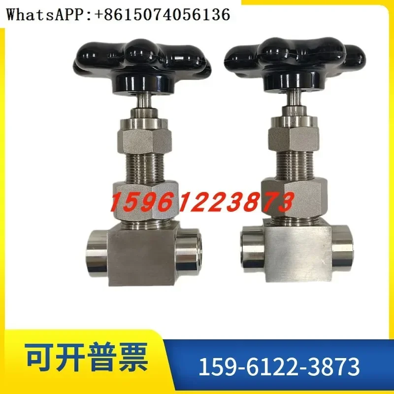 Needle valve 316SS-GQ DN6 PN32 stainless steel high temperature and high pressure globe valve for power plants