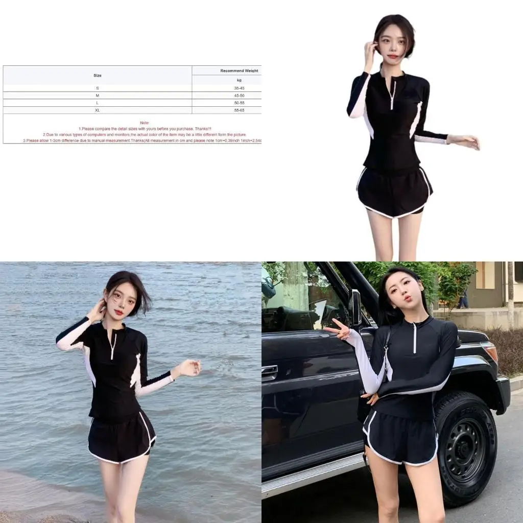 

Two Pieces Tankini Swimsuits for Women Bathing Suit Sport Swimwear with Shorts K1YF