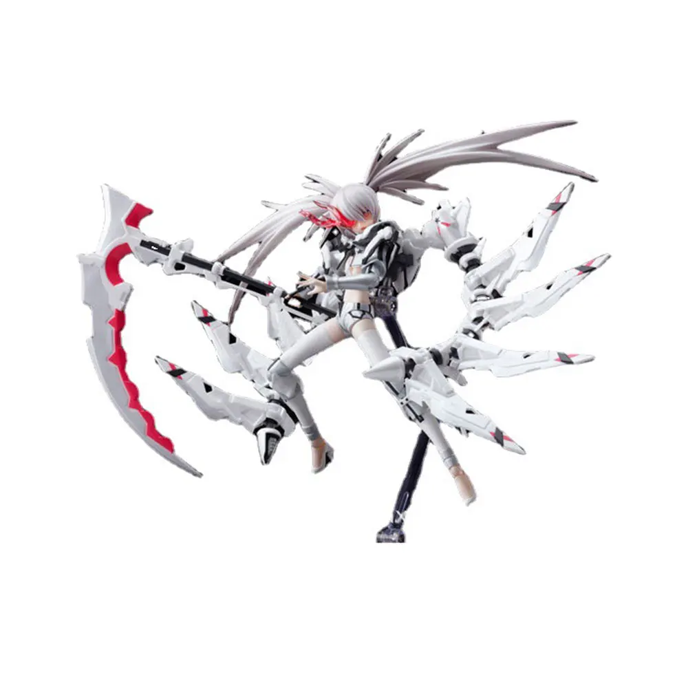 16CM Anime Game Black Rock Shooter Figure Handsome Standing Model Toy Standing Swimsuit Anime Model Toy PVC