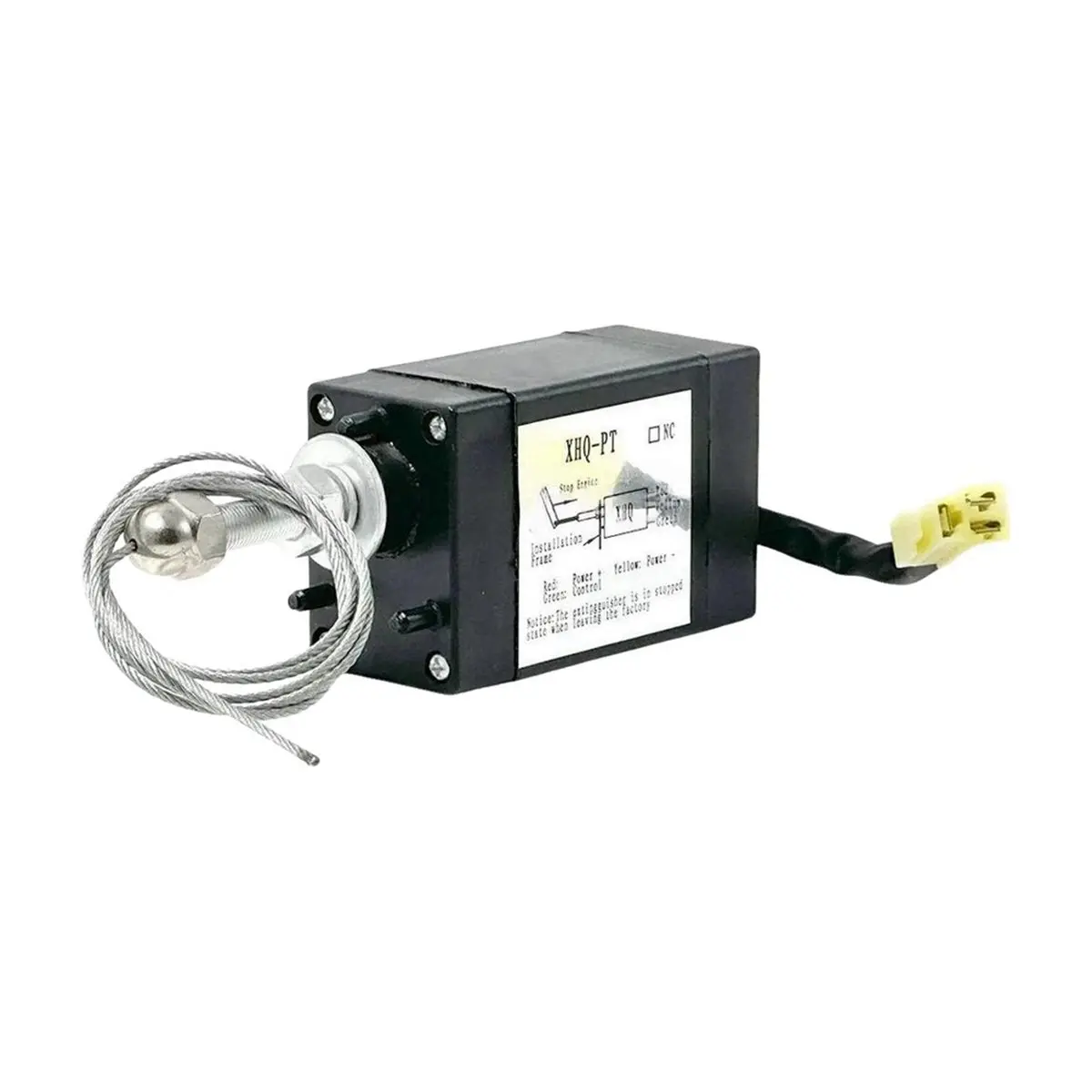 12V NC Types Generator Engine Flame Out Device Off Valve Stop Solenoid Power Generator Parts DC12V Travel